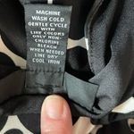 INC international Concepts sleeveless black/white polka dotted dress Size S Photo 3