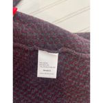 Chiaramente Wool Blend Open Front Cardigan Sweater Made In Italy Size M Red Size M Photo 6