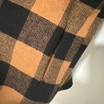 RD STYLE | Women's Oversized Conscious Plaid Flannel Shacket Jacket Black Size M Photo 3