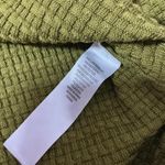 Adrianna Papell Women's Green Textured Knit Cropped Cardigan Button Front Preppy Photo 5