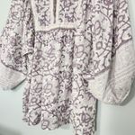 Cleobella  Boho Peasant Blouse Paisley Flowy, S Photo 6