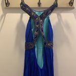 Aidan Mattox  silk chiffon dress with beads Photo 6
