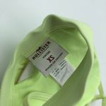Hollister Swim Bikini Top Triangle Cutouts Removable Cups Green XS Photo 2