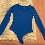 Amazon Royal Blue Notch Bodysuit Photo 2