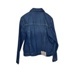 True Religion Womens Trucker Jacket Jesse SN Large Dreamy Wash Denim NWT Photo 3