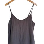 Monrow Revolve Gray Loose Fitting Summer Romper With Pockets L Large Photo 1