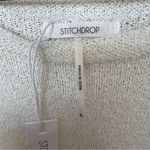 StitchDrop NWT Nantucket Sleeveless Knit Sweater Dress Optic White Size XL Photo 4