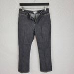 Pendleton Womens Jeans Size 4P Black Denim Bootcut Mid Rise Pleated Front Photo 3