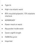 Adidas Striped Bright Summer Leggings Photo 3