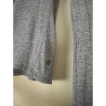 Lululemon  Athletica Anahatasana Long Sleeve Tee Heathered Medium Grey M 8 10 Photo 5