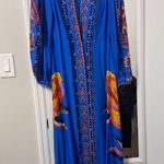 Farm Rio  Maxi Dress Blue Photo 3