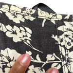 Adore Me  Black and White Floral Hibiscus Lace Up Back Corset Top XL Sexy Photo 4