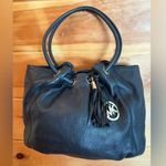 Michael Kors Ring Purse with Tassel and logo. NWOT Black Photo 0