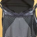 Ten Sixty Sherman 🛍️ Black White Spaghetti Straps Lace Trim Camisole Sz S NWOT Photo 5