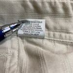 Van Heusen Women's Beige Herringbone Capri Pants Cotton Comfort Summer Sz 18 EUC Photo 7