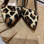 BCBGeneration  Animal Print Heels Real Cow Hair Sz 8.5 Photo 2