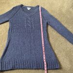 Motherhood  vneck blue sweater size medium . Photo 6