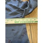 LC Lauren Conrad LC Blouse Size XS Floral Split Back 3/4 Bell Sleeve Chiffon Business Casual Photo 8