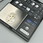 Carved Mother of Pearl Palm Tree Pendant | Vintage Beach Shell Charm Photo 3