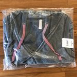 Free People Movement Sleeveless Hoodie Grey Black Photo 6