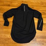 Ellen Tracy  Women’s XS Black White Tuxedo Stripe Long Sleeve Button Down Shirt Photo 7