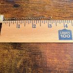 Gold Choker Necklace W/Heart Pendant Photo 10