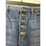 KanCan Jeans Size 13 Button Fly Flared Hem Flare Blue Denim 30" Waist Photo 4
