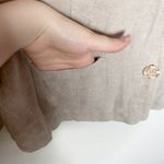 Melrose Collectibles petite vintage patch pocket boxy linen blazer size 8p Photo 72