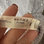 Free People Intimately Gold Rush Long Sleeve Top Sequin Purple Gray Size Medium Photo 5