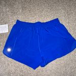 Lululemon HOTTY HOT LR SHORT 4’ LINED BLUE Photo 5