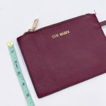 Steve Madden Bdhalia Burgundy Red Shoulder Bag Chain Strap 2 Piece Set w/ Pouch Photo 13