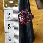Anthill Garnet Sterling Silver Ring Size 7 Photo 6