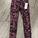 RBX full length high waist floral legg ✨ Black Photo 3