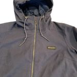 Columbia ​ Omni-Tech Waterproof Trench Coat M Navy Gorpcore Rain Jacket Utility Photo 2