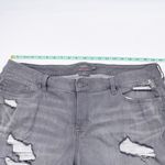 Torrid Mid Rise Shortie Short Super Soft Grey Wash Distressed Denim Size 20 Photo 9