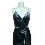 Ramy Brook  Juliana Dress‎ Black Velvet Ruffle Size 4 Photo 1
