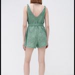 ZARA NWT green eyelet romper! Photo 3