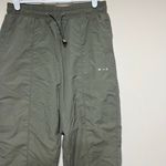 Wilo The Label Green Nylon Track Joggers Parachute Pants XS Photo 1