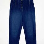 Boden Dark Wash High Waist Berkeley Pants Jeans Size 8 R Blue Photo 0