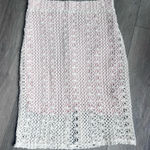 Free People  midi skirt crocheted detail Photo 0