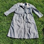 Fleet Street Vintage 90s  button trenchcoat jacket Photo 0