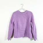 Barbour  Hartley Knit Sweater Lilac Blossom Size 4 Photo 3