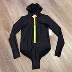 Free People NEW Watskin x Lola Hooded Bodysuit/ Swimsuit in Black Photo 5