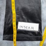 Juicy Couture  Black Velour Track Pants Rhinestone Logo Size S Y2K Hi Rise Waist Photo 8