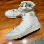 Nike  Court Royale 2 Mid Triple White lace up sneakers size 8.5 Photo 0