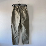 Fate Women's‎ 100% Cotton Olive Green Paperbag Jeans Medium Green Photo 2
