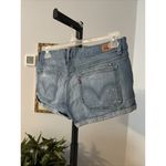 Levi's Levi’s Jeans Shorts Women Size 11 Denim Mid Rise Blue Zip Up Photo 1