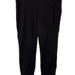 Lysse  New York Black Ankle Pants Wide Waistband Zipper Hem Size XL GUC #4250 Photo 0