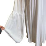 Free People  Rayon Drift Away Blouse / Dress in Ivory Size Small Photo 2