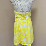 Maeve  by Anthropologie NWT Yellow Embroidered Lace Mini Dress Size 6 Photo 4